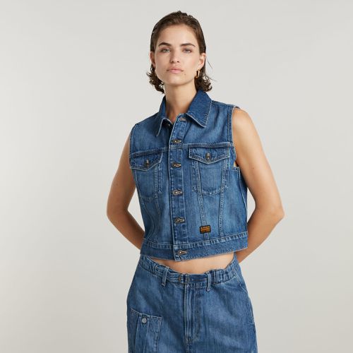 Shrunken Denim Vest - Women - G-Star RAW - Modalova