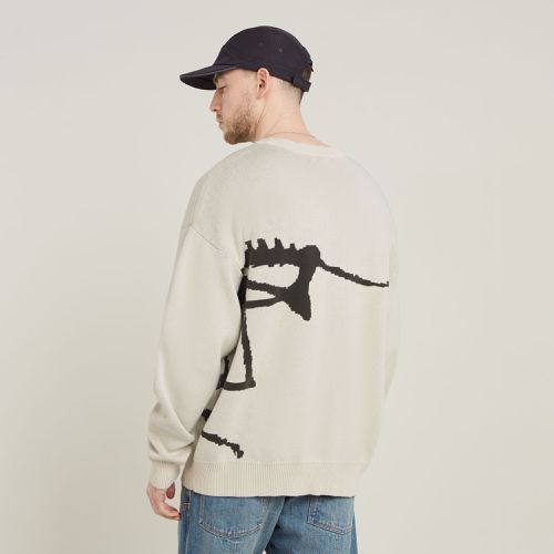 Jersey Running Dog Graphic Knitted - Hombre - G-Star RAW - Modalova