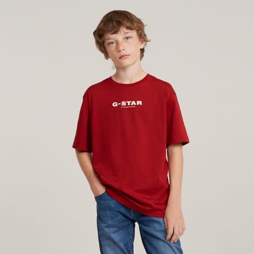 Camiseta Kids Loose - Rojo - Hombre - G-Star RAW - Modalova