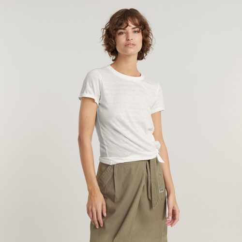 Top Regular Knotted - Mujer - G-Star RAW - Modalova