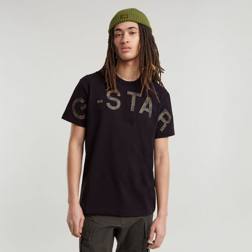 Embro Print T-Shirt - Black - Men - G-Star RAW - Modalova