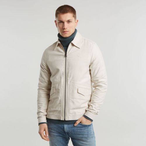 Sobrecamisa Zip - Blanco - Hombre - G-Star RAW - Modalova