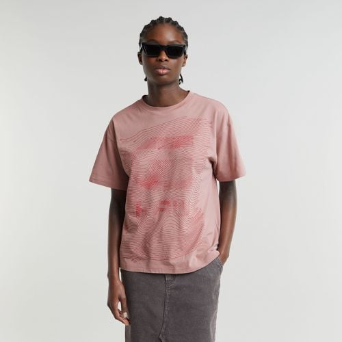 Faux Embro Loose Top - Pink - Women - G-Star RAW - Modalova