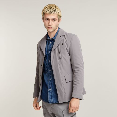 Cargo Zip Tech Blazer - Grey - Men - G-Star RAW - Modalova