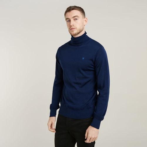 Jersey Premium Core Turtle Neck Knitted - Hombre - G-Star RAW - Modalova