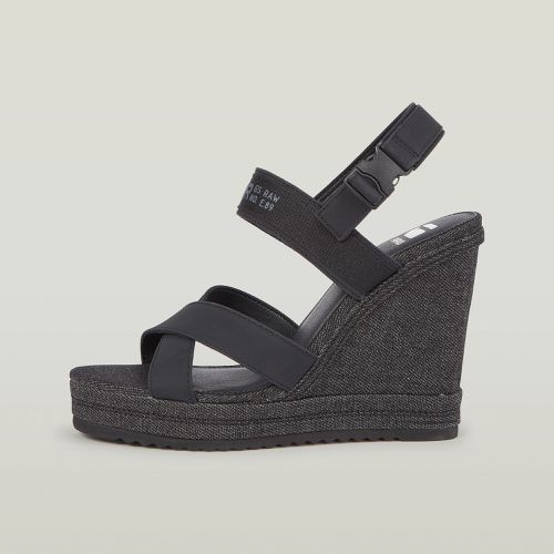 Bodana Cross Strap Denim Wedge Heels - Women - G-Star RAW - Modalova