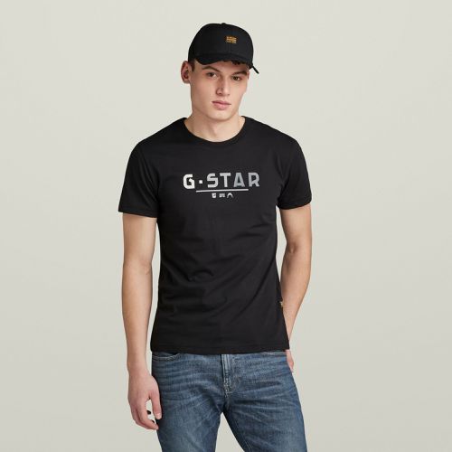 Camiseta Multi Logo Graphic - - Hombre - G-Star RAW - Modalova