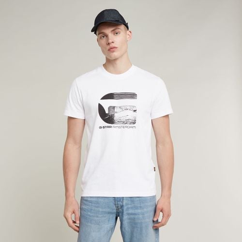 Amsterdam T-Shirt - White - Men - G-Star RAW - Modalova
