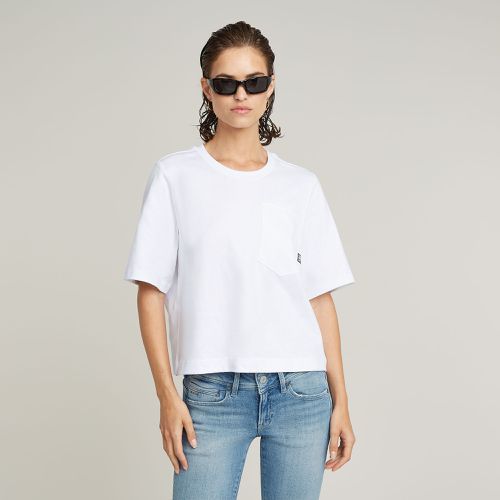 Top Pocket - Blanco - Mujer - G-Star RAW - Modalova