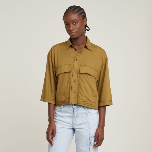 Boxy Shirt - Beige - Women - G-Star RAW - Modalova