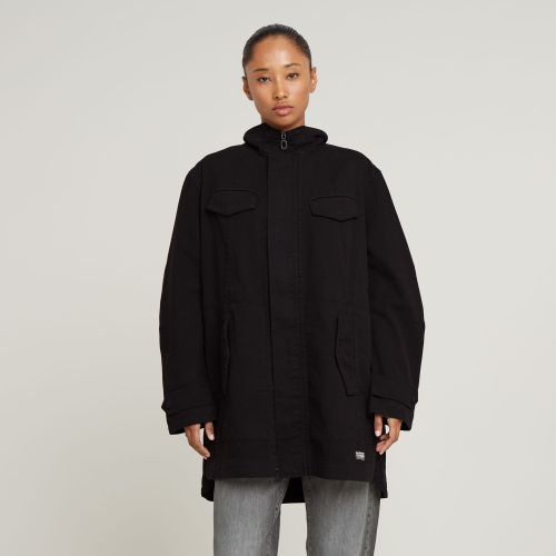 Overdyed Parka - Black - Women - G-Star RAW - Modalova