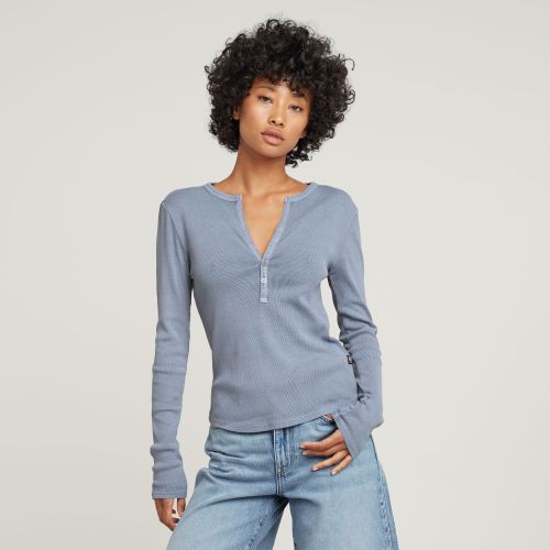 Top Deep V-Neck Slim - Mujer - G-Star RAW - Modalova