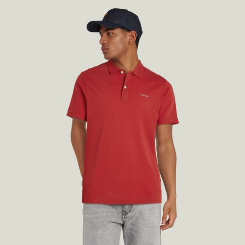 Oluv Slim Polo - Red - Men - G-Star RAW - Modalova