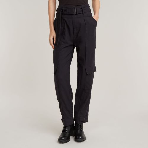 High Paperbag Pants - Black - Women - G-Star RAW - Modalova