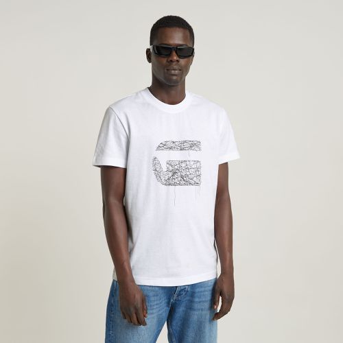 Stitch Burger T-Shirt - White - Men - G-Star RAW - Modalova