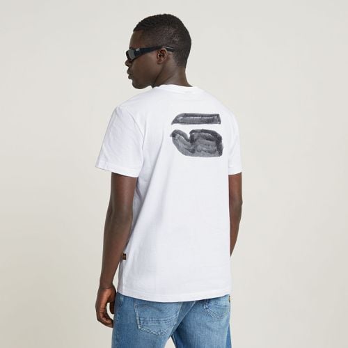 Camiseta Burger Back Print - Hombre - G-Star RAW - Modalova