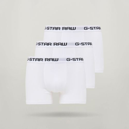 Classic Trunk 3-Pack - White - Men - G-Star RAW - Modalova