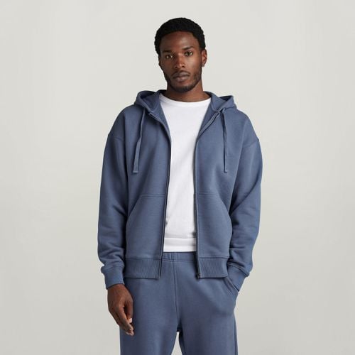 Essential Loose Zip Thru Hooded Sweater - Men - G-Star RAW - Modalova