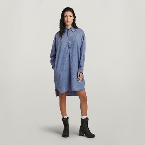 Vestido Long Sleeve Denim Shirt - Mujer - G-Star RAW - Modalova