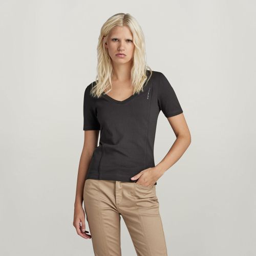 Top Moto Slim U-Neck - Mujer - G-Star RAW - Modalova