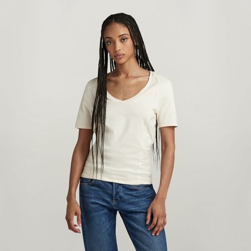 Top Moto Slim U-Neck - Mujer - G-Star RAW - Modalova