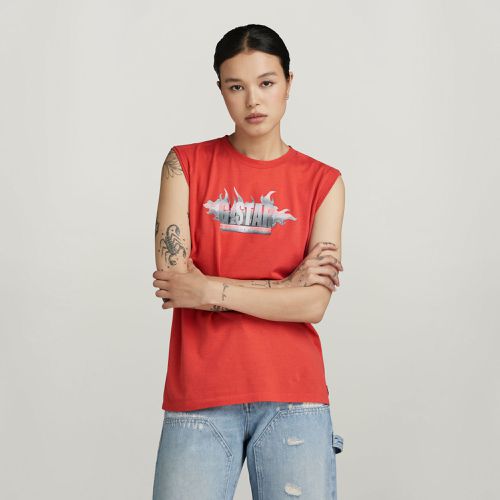 Top G-Star Merch - Rojo - Mujer - G-Star RAW - Modalova