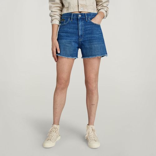 High Denim Shorts Raw Edge - Women - G-Star RAW - Modalova