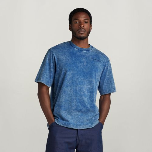 Indigo Boxy T-Shirt - Men - G-Star RAW - Modalova