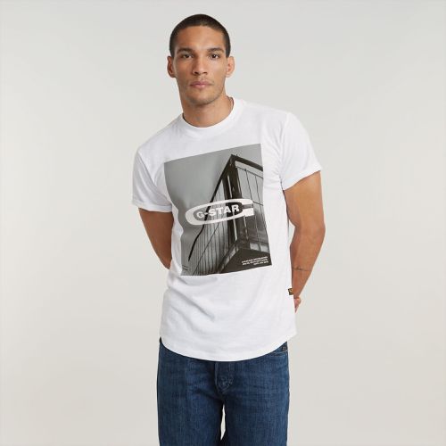 HQ Old School Logo Lash T-Shirt - Men - G-Star RAW - Modalova