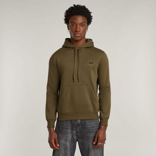 Logo Hoodie - Green - Men - G-Star RAW - Modalova