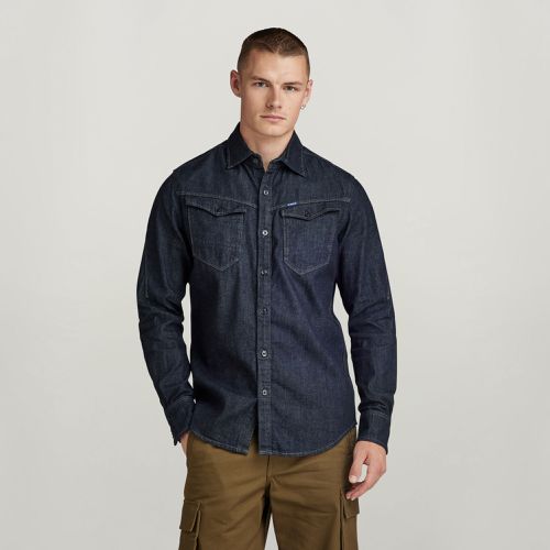 Arc 3D Slim Shirt - Dark blue - Men - G-Star RAW - Modalova