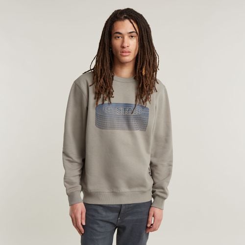 Stacked Old Skool Logo Sweater - Men - G-Star RAW - Modalova