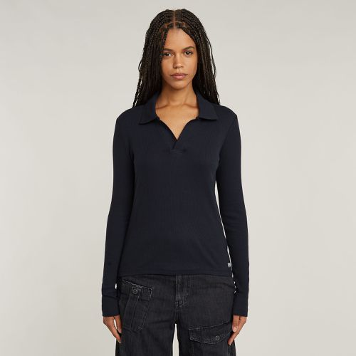 Ribbed Slim Polo - Women - G-Star RAW - Modalova