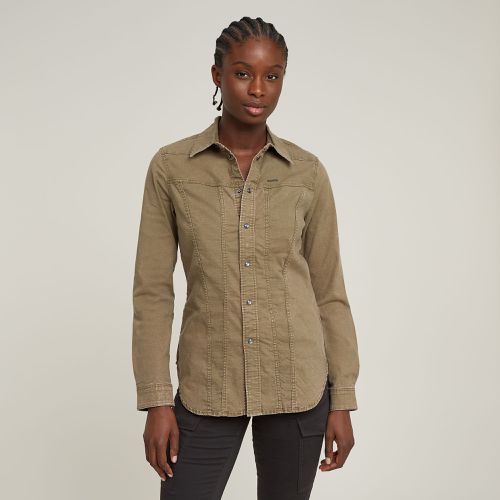 Camisa Slim - Verde - Mujer - G-Star RAW - Modalova