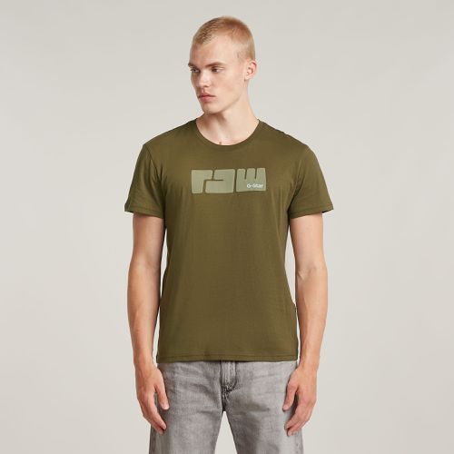 RAW Puff T-Shirt - Green - Men - G-Star RAW - Modalova