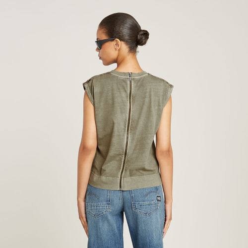 Back Zip Overdyed Top - Women - G-Star RAW - Modalova