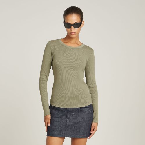 Top Slim sobreteñido - Mujer - G-Star RAW - Modalova