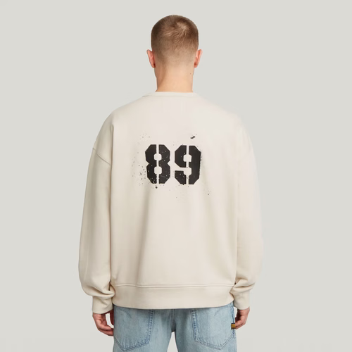 Sudadera Sprayed 89 Graphic Loose - Hombre - G-Star RAW - Modalova