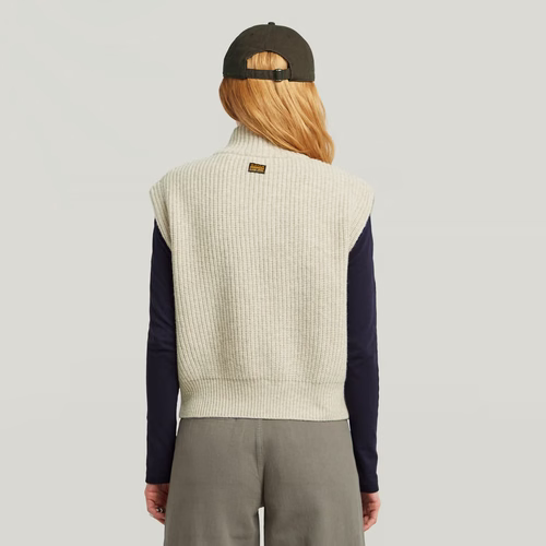 Chaleco de punto Cable Full Zip - Mujer - G-Star RAW - Modalova