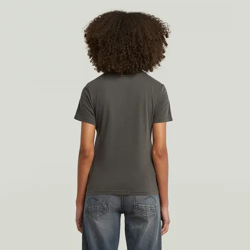 Camiseta Overdyed Front Seam - Mujer - G-Star RAW - Modalova