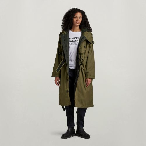 Parka Long - Verde - Mujer - G-Star RAW - Modalova