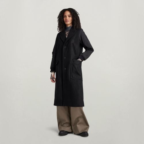 Wool Long Coat - Black - Women - G-Star RAW - Modalova