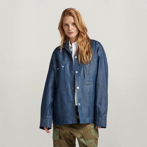 Camisa Premium Oversized Loose - Mujer - G-Star RAW - Modalova