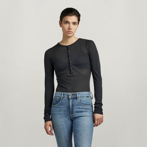 Top Henley Body Slim - Mujer - G-Star RAW - Modalova