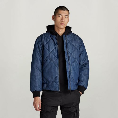 Premium Padded Denim Bomber - Men - G-Star RAW - Modalova