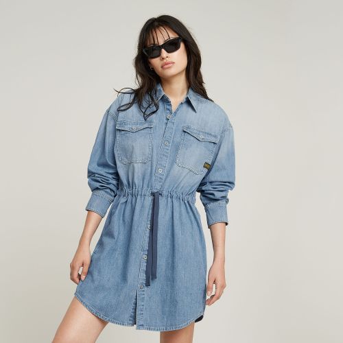 Vestido Relaxed Drawcord Denim - Mujer - G-Star RAW - Modalova