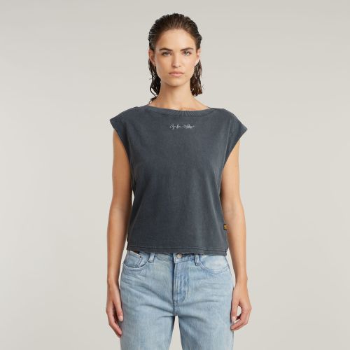 Mini G-Script Logo Overdyed Top - Women - G-Star RAW - Modalova