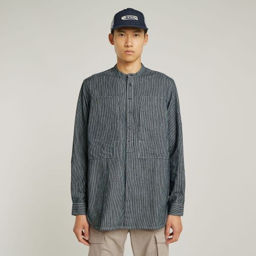 Camisa Stand Collar Rollup Relaxed - Hombre - G-Star RAW - Modalova