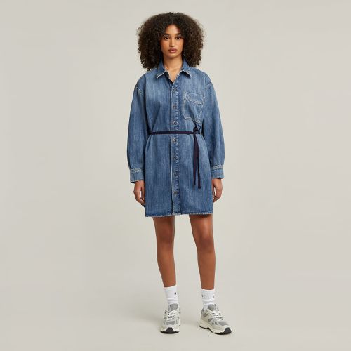 Vestido Belted Oversized Denim - Mujer - G-Star RAW - Modalova