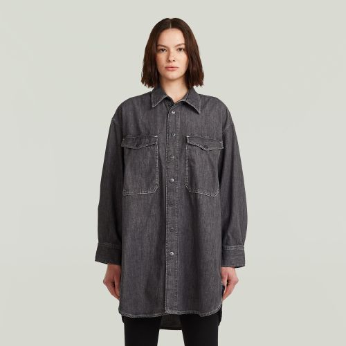 Camisa Oversized Denim Evergreen - Mujer - G-Star RAW - Modalova